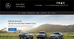 Desktop Screenshot of keelermercedesbenz.com